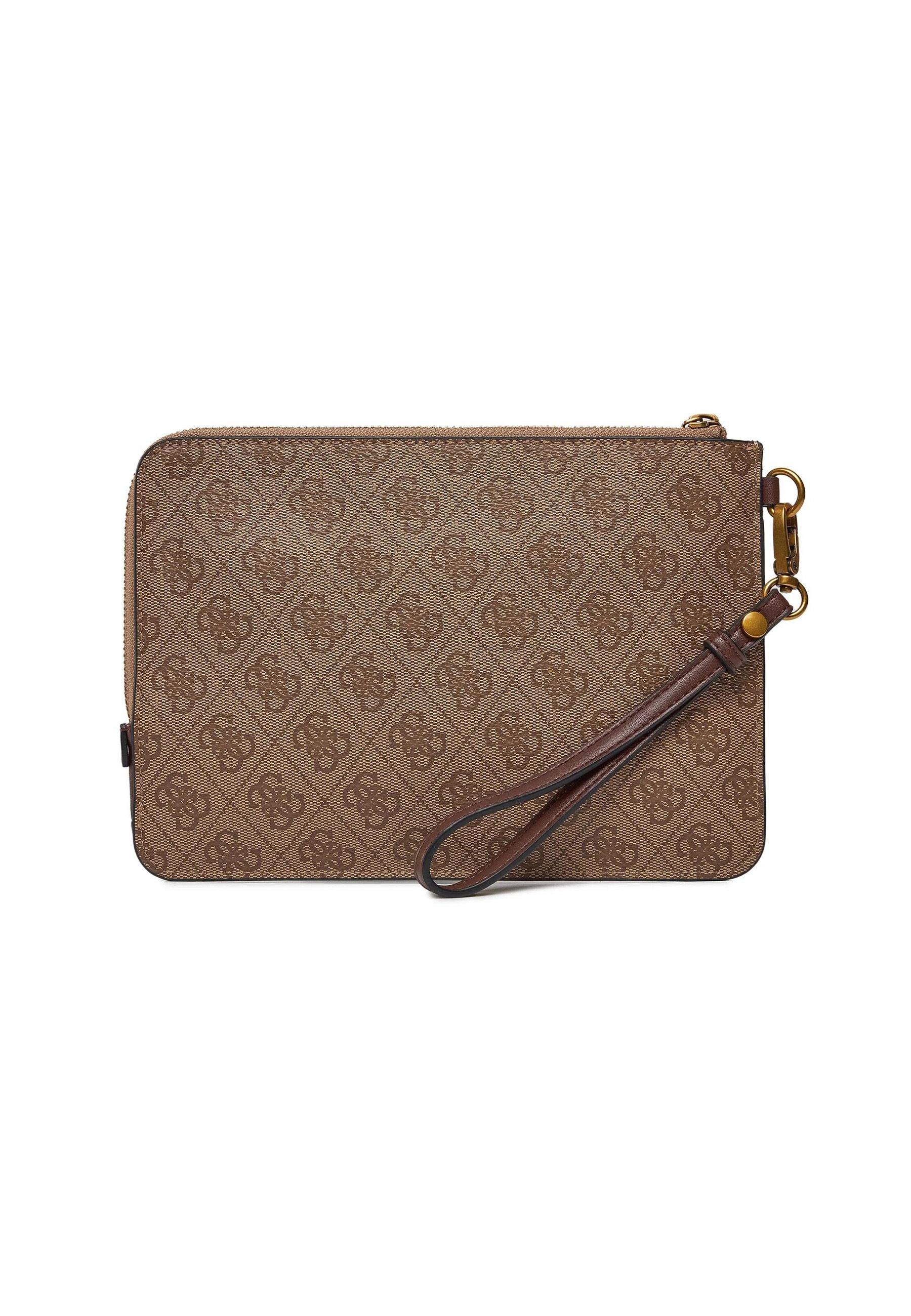 GUESS Torino Pochette Uomo Beige Brown HMEVZLP2286 - Sandrini Calzature e Abbigliamento