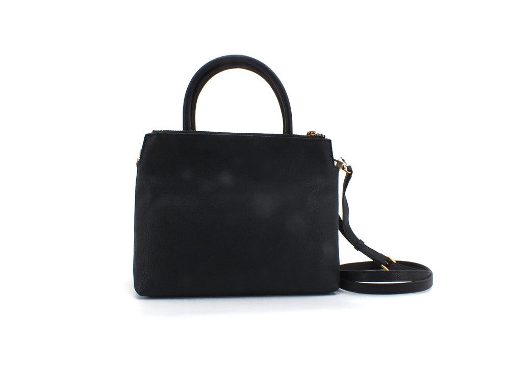 GUESS Turin Borsa Satchel Triple Compart Black VB840006 - Sandrini Calzature e Abbigliamento