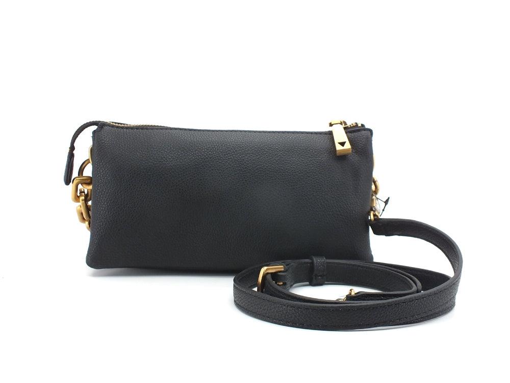 GUESS Turin Mini Tri Compart Borsa Pochette Black VB840072 - Sandrini Calzature e Abbigliamento