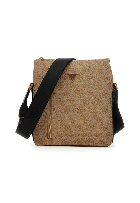 GUESS Vezzola Tracolla Crossbody Beige Brown HMEVZLP3299 - Sandrini Calzature e Abbigliamento