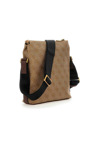 GUESS Vezzola Tracolla Crossbody Beige Brown HMEVZLP3299 - Sandrini Calzature e Abbigliamento