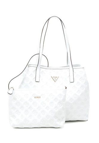 GUESS Vikky Borsa Tote con Pochette White LF699523 - Sandrini Calzature e Abbigliamento