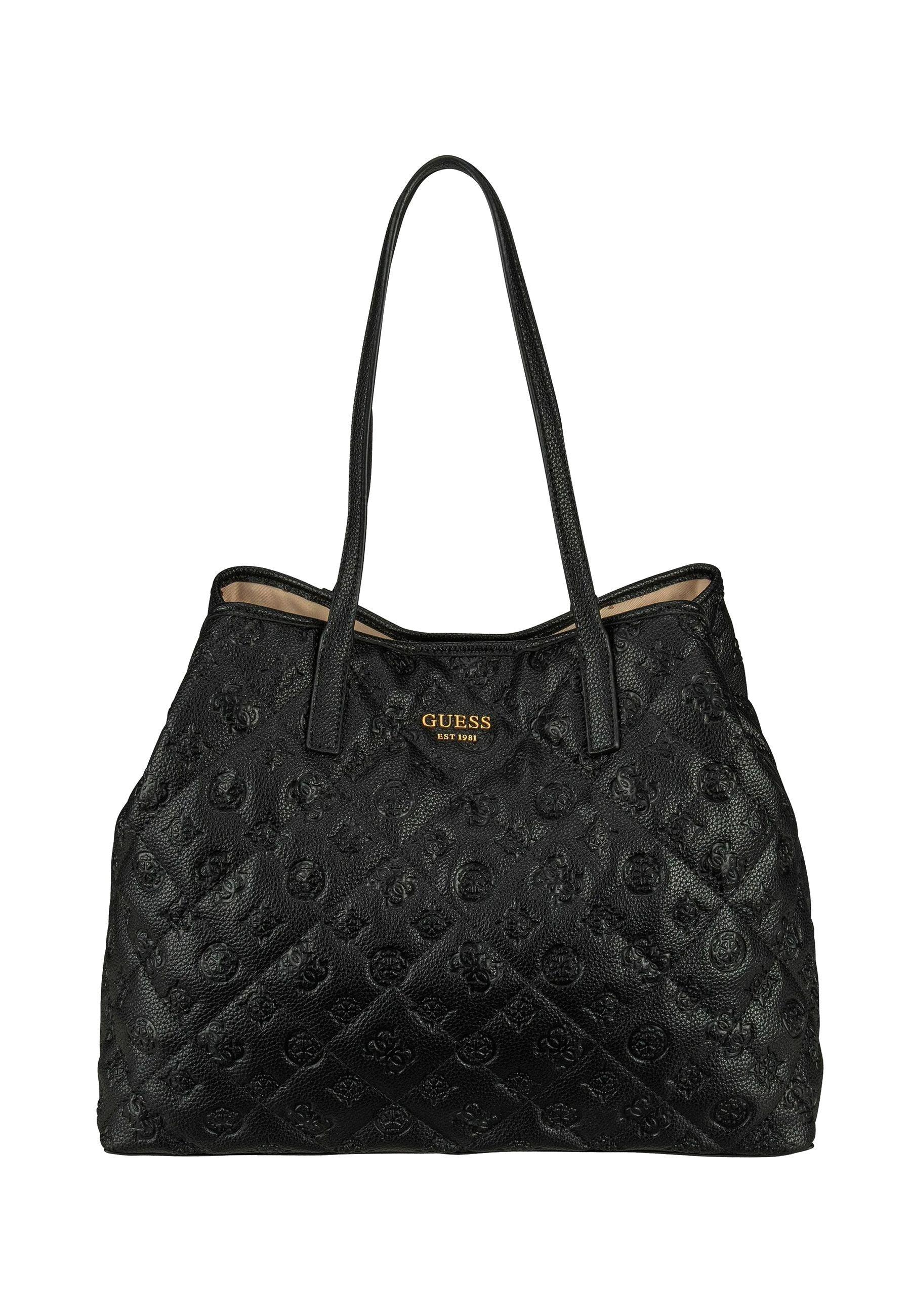 GUESS Vikky Borsa Tote Large Black QP699529 - Sandrini Calzature e Abbigliamento