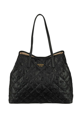 GUESS Vikky Borsa Tote Large Black QP699529 - Sandrini Calzature e Abbigliamento