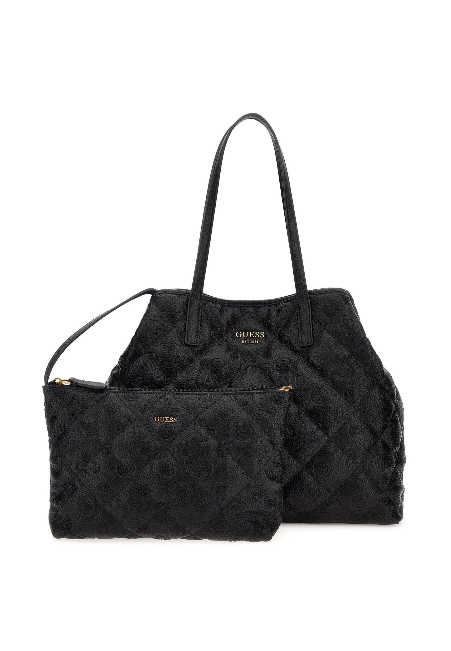 GUESS Vikky Borsa Tote Large Black QP699529 - Sandrini Calzature e Abbigliamento