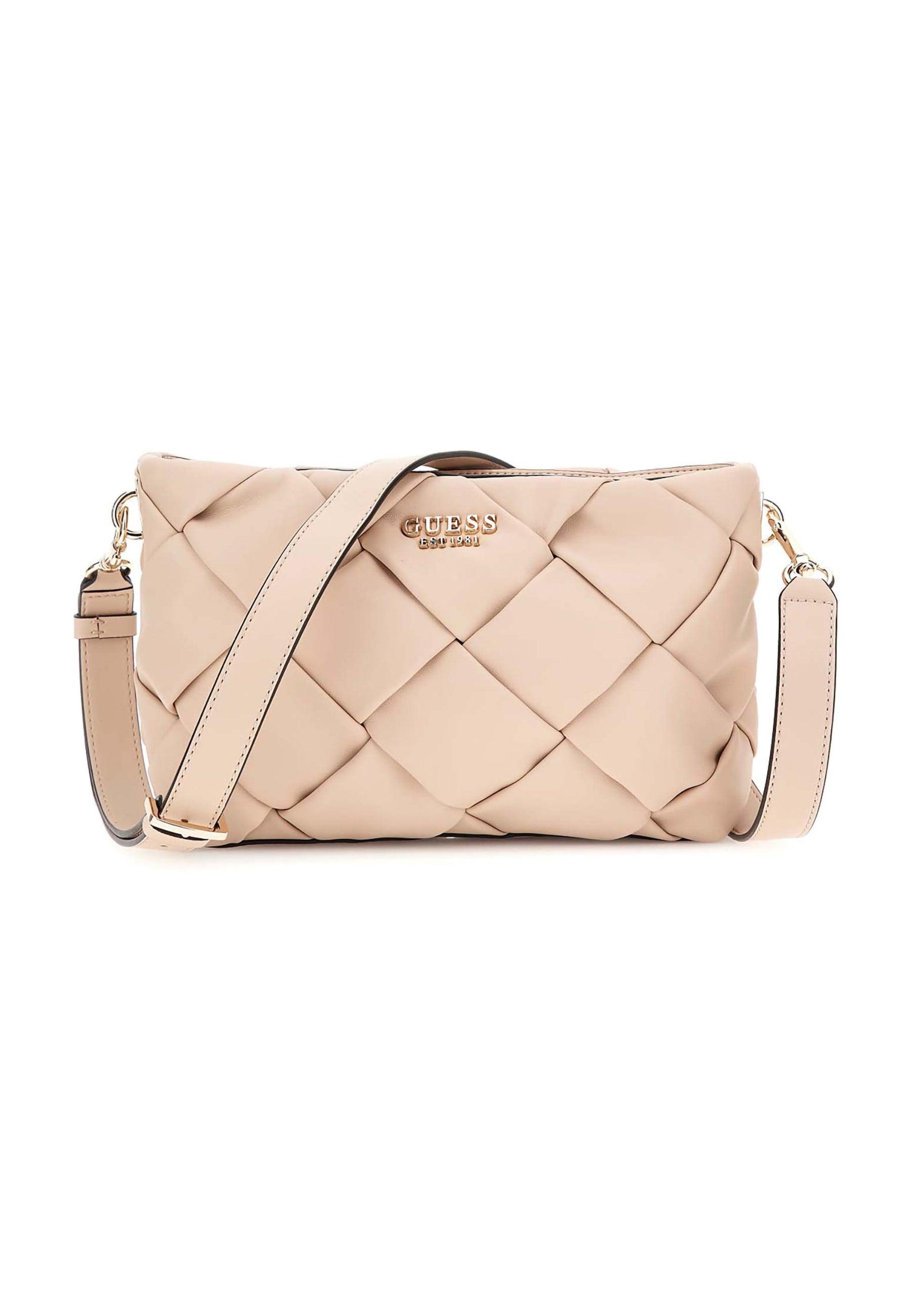 GUESS Zaino Tracolla Crossbody Rosa Stone WG898612 - Sandrini Calzature e Abbigliamento