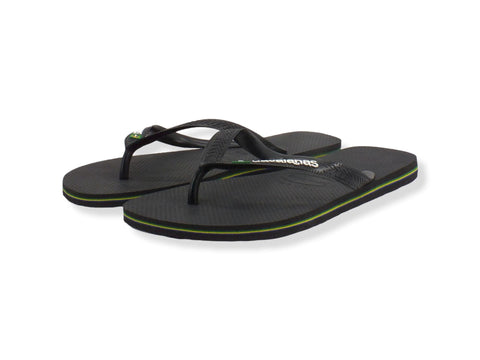HAVAIANAS H Brasil Logo Infradito Donna Black 4110850 - Sandrini Calzature e Abbigliamento