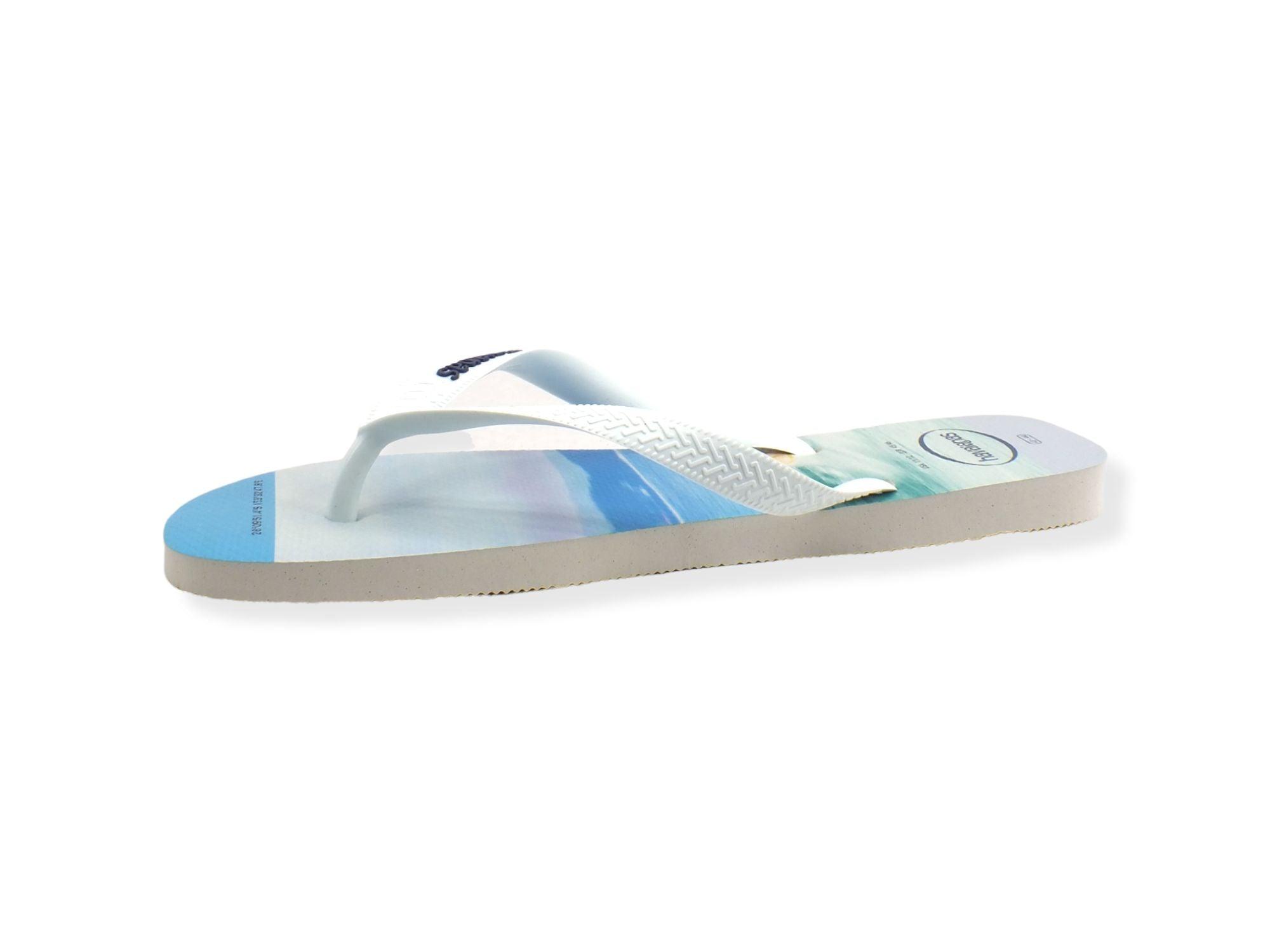 HAVAIANAS Hav Hype Infradito Uomo White Navy 4127920 - Sandrini Calzature e Abbigliamento