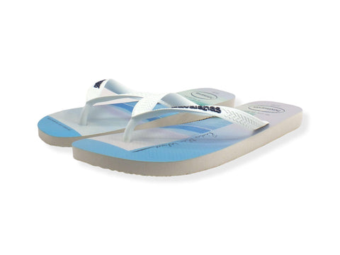 HAVAIANAS Hav Hype Infradito Uomo White Navy 4127920 - Sandrini Calzature e Abbigliamento