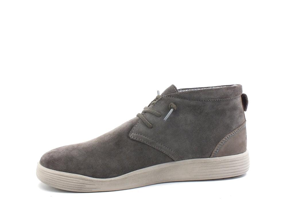 HAY DUDE Jo Suede Stringata Lacci Shadow Grey 112373245 - Sandrini Calzature e Abbigliamento
