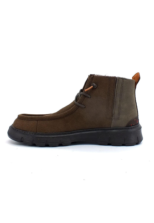 HEY DUDE Boris Eco Stivaletto Vela Uomo Cocoa 112651566 - Sandrini Calzature e Abbigliamento