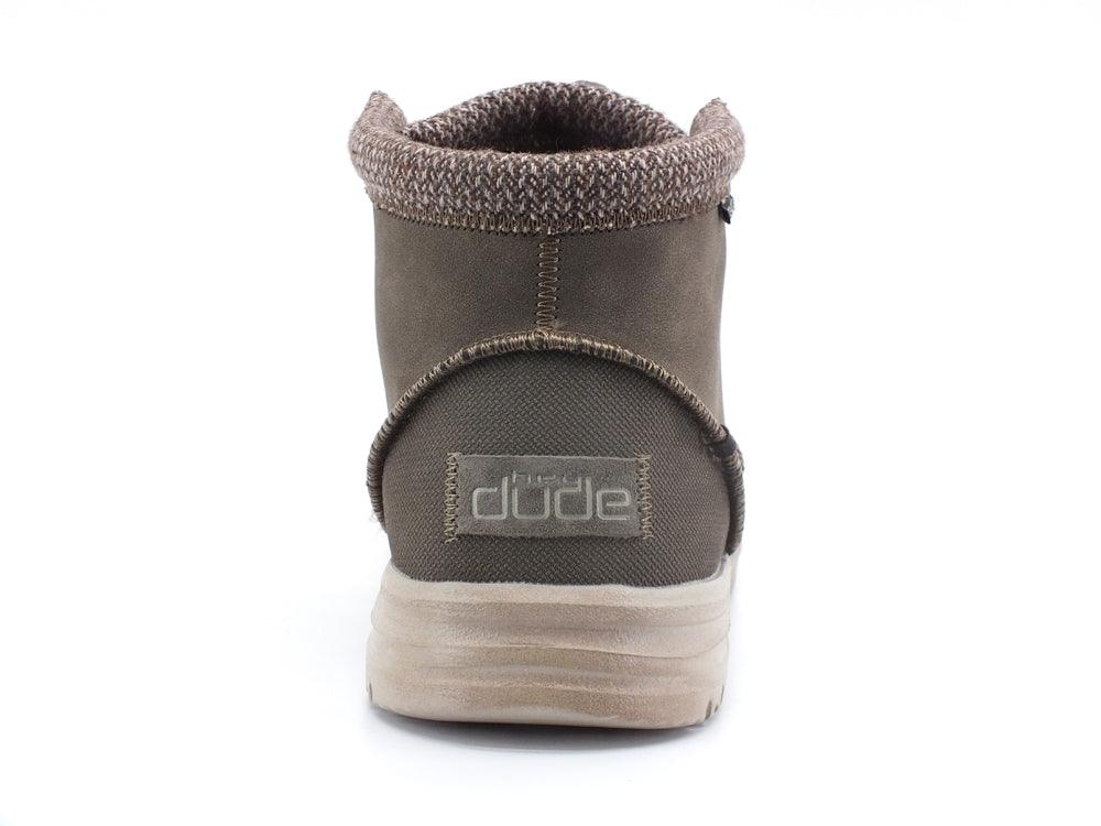 HEY DUDE Bradley Stivaletto Polacco Lacci Chocolate 113301900 - Sandrini Calzature e Abbigliamento