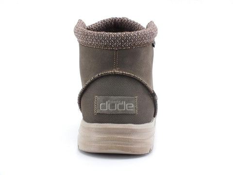 HEY DUDE Bradley Stivaletto Polacco Lacci Chocolate 113301900 - Sandrini Calzature e Abbigliamento