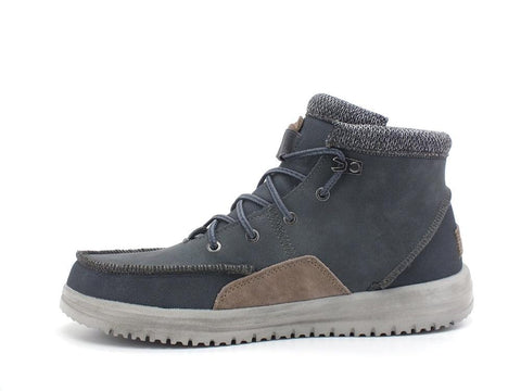HEY DUDE Bradley Stivaletto Polacco Lacci Deep Blue 113302623 - Sandrini Calzature e Abbigliamento