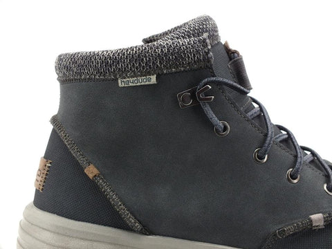 HEY DUDE Bradley Stivaletto Polacco Lacci Deep Blue 113302623 - Sandrini Calzature e Abbigliamento