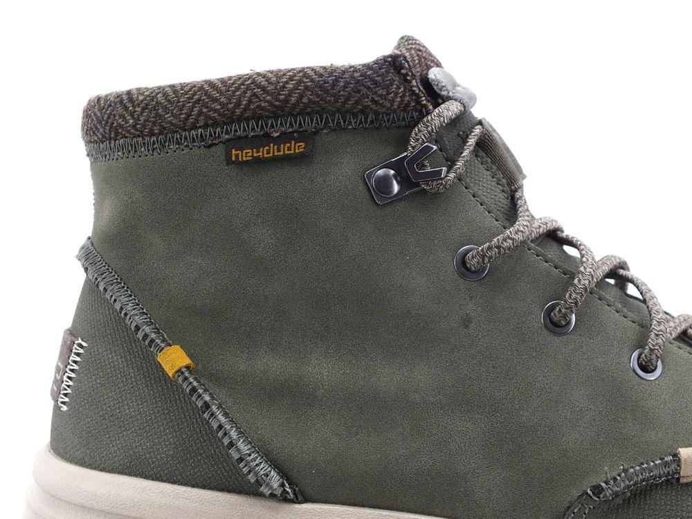 HEY DUDE Bradley Stivaletto Polacco Lacci Sage 113308400 - Sandrini Calzature e Abbigliamento
