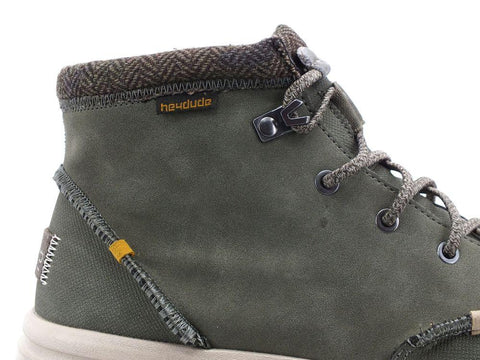 HEY DUDE Bradley Stivaletto Polacco Lacci Sage 113308400 - Sandrini Calzature e Abbigliamento