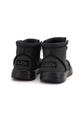 HEY DUDE Bradley Stivaletto Uomo Black Graphite 113304785 - Sandrini Calzature e Abbigliamento