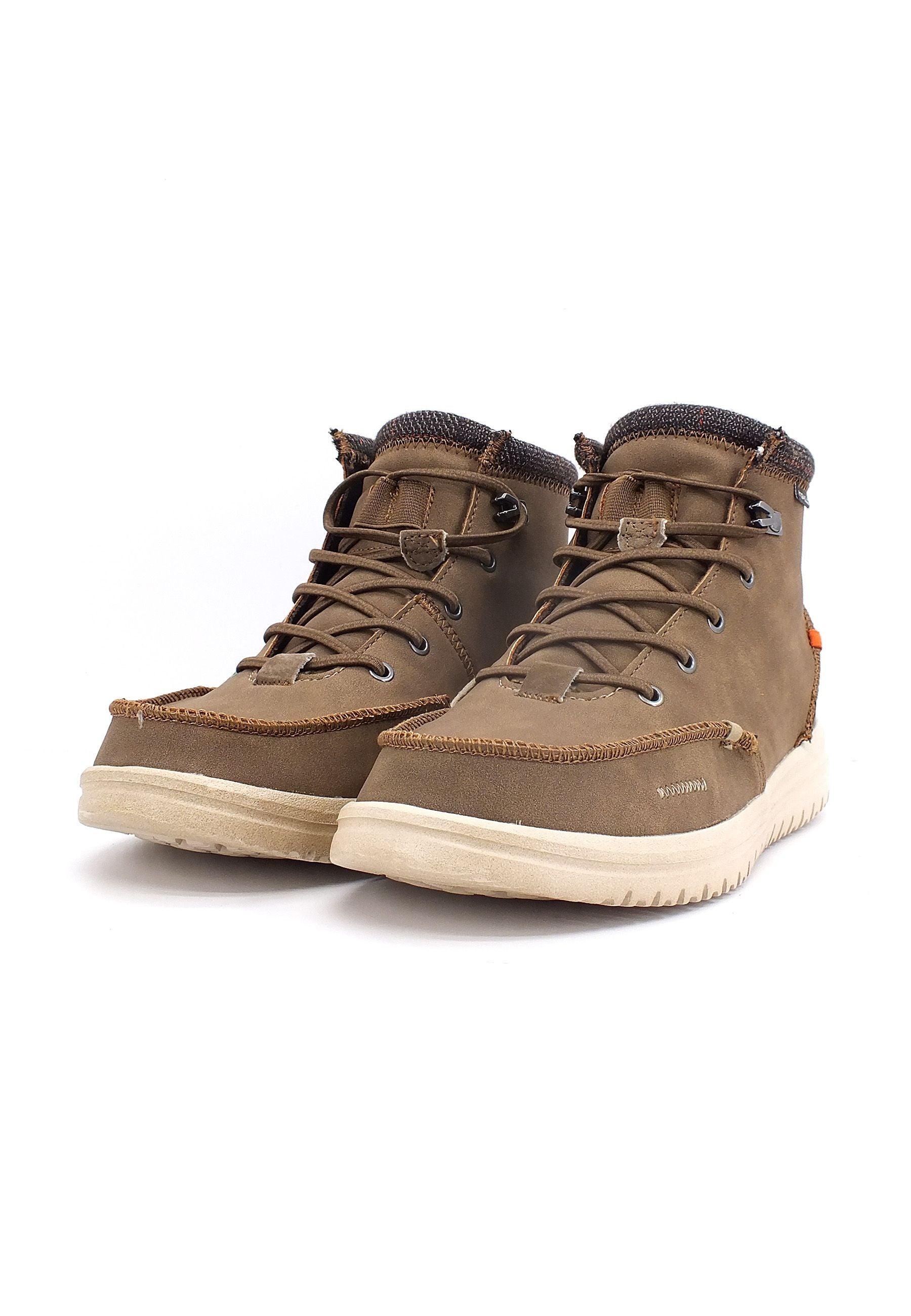 HEY DUDE Bradley Stivaletto Uomo Brown 113301500 - Sandrini Calzature e Abbigliamento