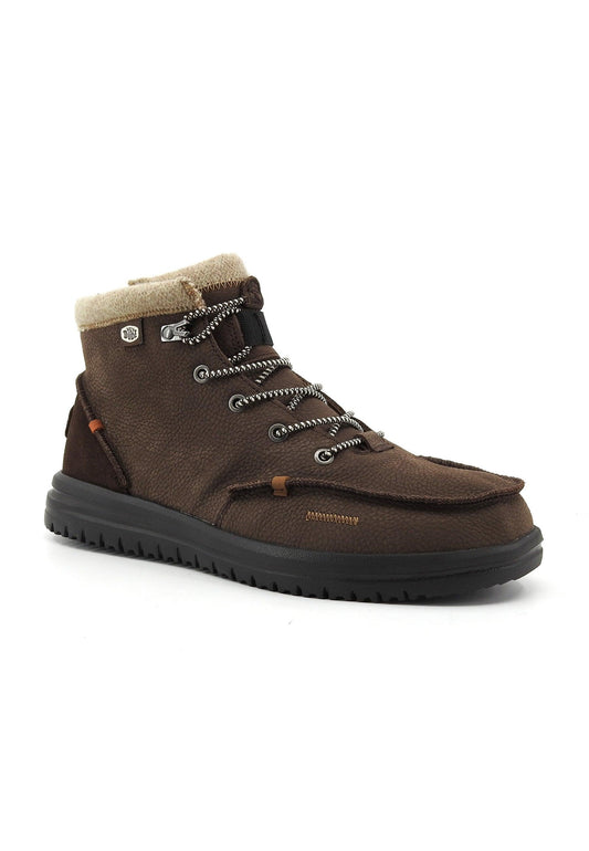 HEY DUDE Bradley Stivaletto Uomo Brown 40189-255 - Sandrini Calzature e Abbigliamento