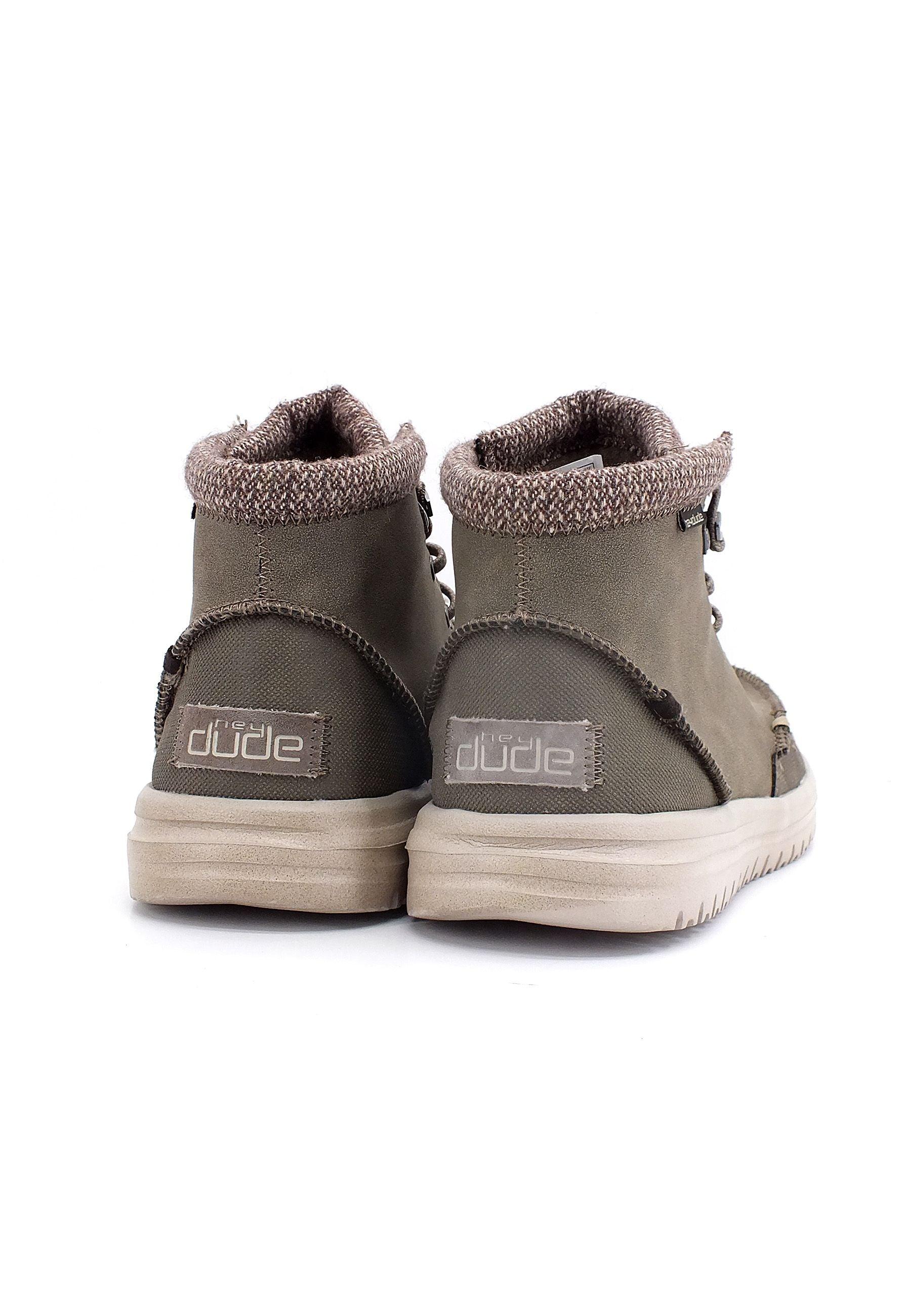 HEY DUDE Bradley Stivaletto Uomo Chocolate 113301900 - Sandrini Calzature e Abbigliamento