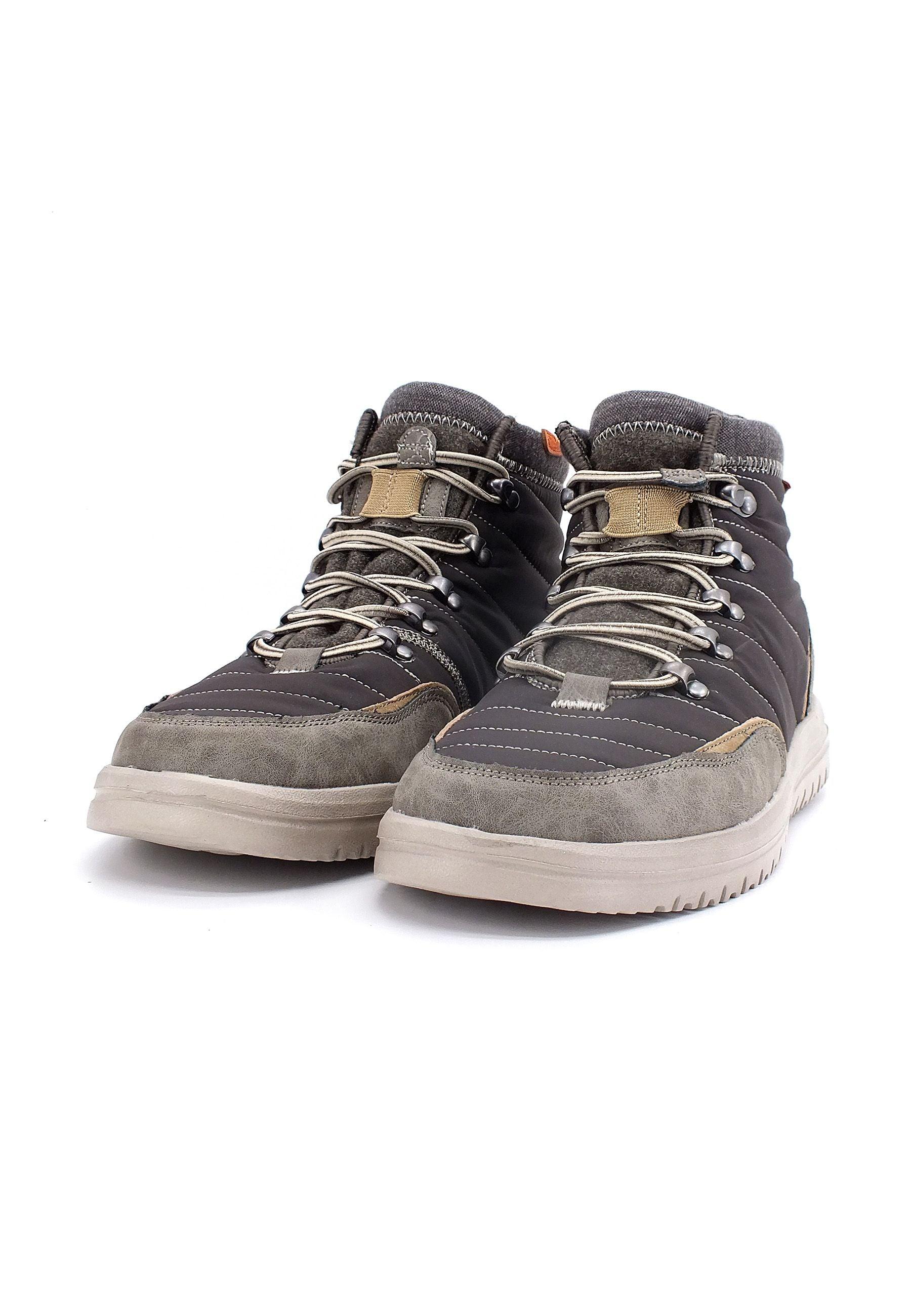 HEY DUDE Charlie Stivaletto Nero Carbon 113334301 - Sandrini Calzature e Abbigliamento