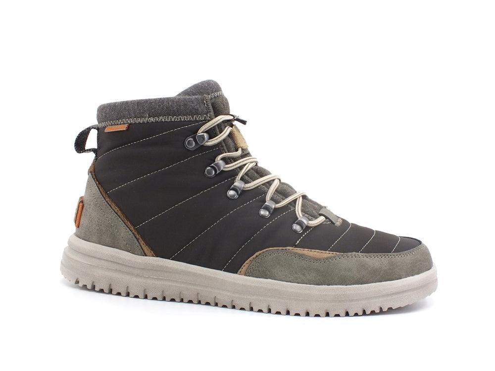 HEY DUDE Charlie Stivaletto Polacco Suede Carbon 113334301 - Sandrini Calzature e Abbigliamento