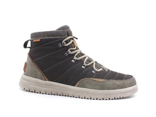 HEY DUDE Charlie Stivaletto Polacco Suede Carbon 113334301 - Sandrini Calzature e Abbigliamento