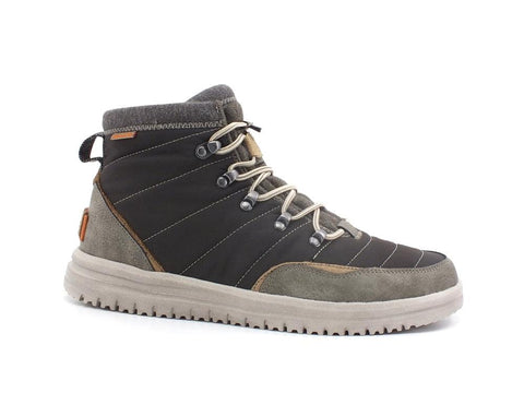 HEY DUDE Charlie Stivaletto Polacco Suede Carbon 113334301 - Sandrini Calzature e Abbigliamento