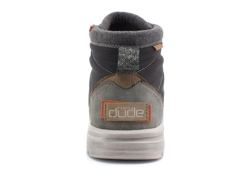 HEY DUDE Charlie Stivaletto Polacco Suede Carbon 113334301 - Sandrini Calzature e Abbigliamento