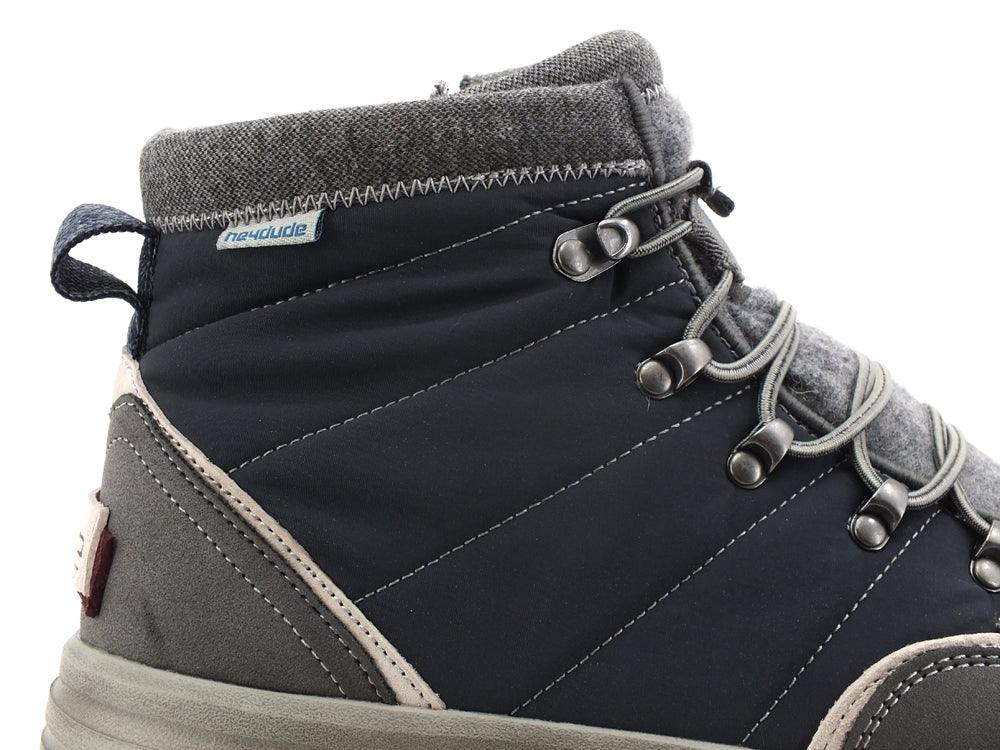 HEY DUDE Charlie Stivaletto Polacco Suede Navy 113332500 - Sandrini Calzature e Abbigliamento