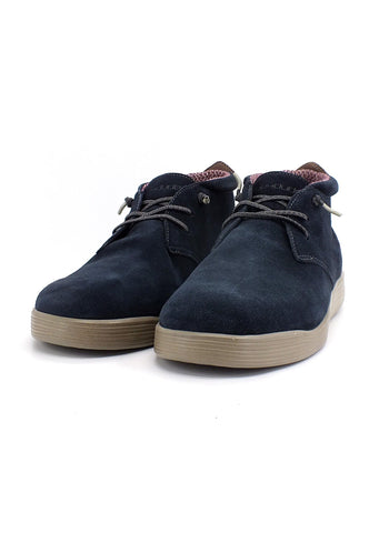 HEY DUDE Jo Suede Sneaker Clark Uomo Ocean Blue 112372680 - Sandrini Calzature e Abbigliamento