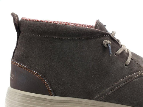 HEY DUDE Jo Suede Stringata Camoscio Fossil 112374962 - Sandrini Calzature e Abbigliamento