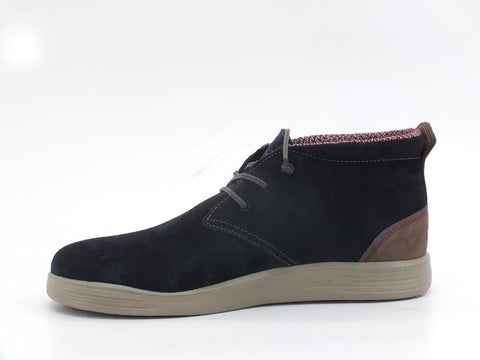 HEY DUDE Jo Suede Stringata Camoscio Ocean Blue 112372680 - Sandrini Calzature e Abbigliamento