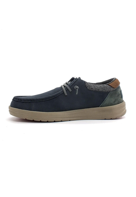 HEY DUDE Paul Sneaker Da Vela Uomo Deep Blue 112292623 - Sandrini Calzature e Abbigliamento