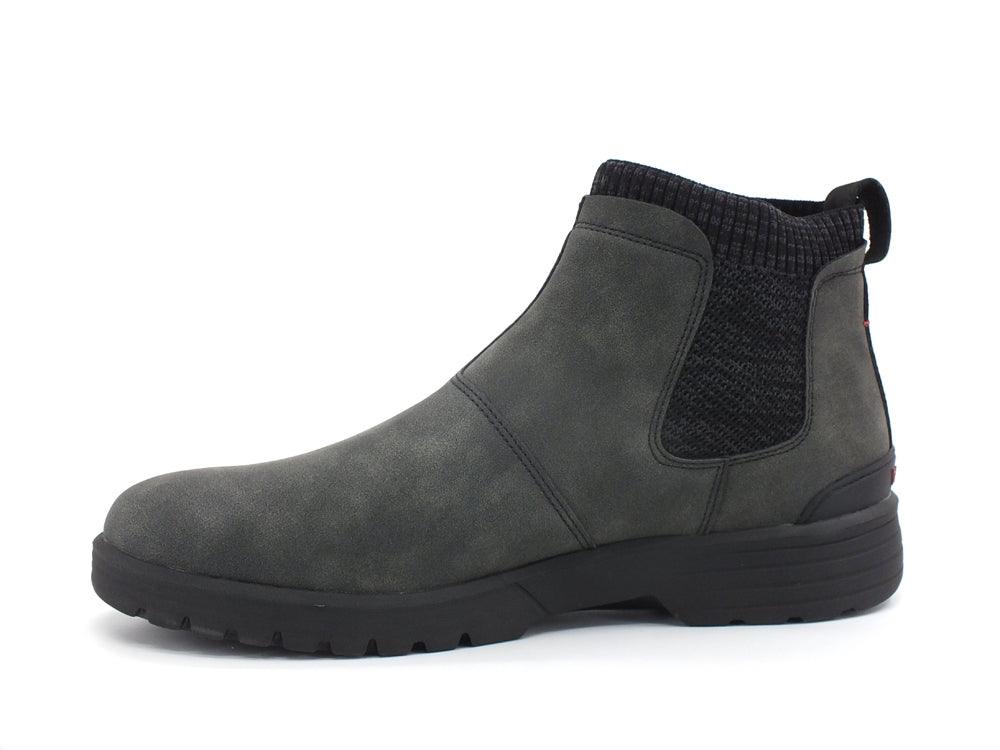 HEY DUDE Scoot Grip Stivaletto Polacco Elastici Grey Black 113314938 - Sandrini Calzature e Abbigliamento