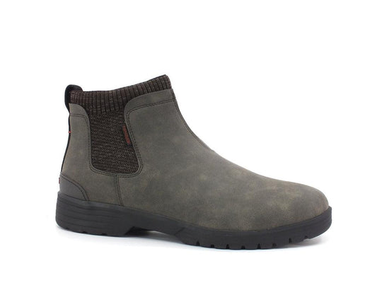 HEY DUDE Scoot Grip Stivaletto Polacco Elastici Grey Chocolate 113311900 - Sandrini Calzature e Abbigliamento