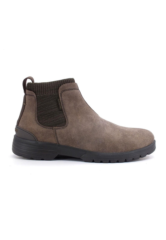 HEY DUDE Scoot Grip Stivaletto Polacco Uomo Marrone Mahogany 11316903 - Sandrini Calzature e Abbigliamento