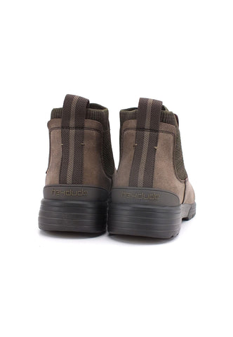 HEY DUDE Scoot Grip Stivaletto Polacco Uomo Marrone Mahogany 11316903 - Sandrini Calzature e Abbigliamento