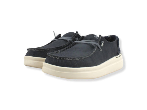 HEY DUDE Sneaker Donna Wendy Scarpa Vela Graphite Blue 121942725 - Sandrini Calzature e Abbigliamento