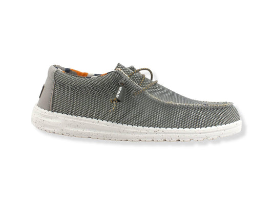 HEY DUDE Sneaker Uomo Wally Sox Scarpa Vela Asphalt 110352167 - Sandrini Calzature e Abbigliamento