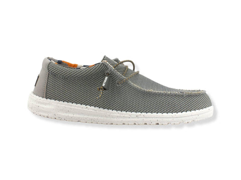 HEY DUDE Sneaker Uomo Wally Sox Scarpa Vela Asphalt 110352167 - Sandrini Calzature e Abbigliamento