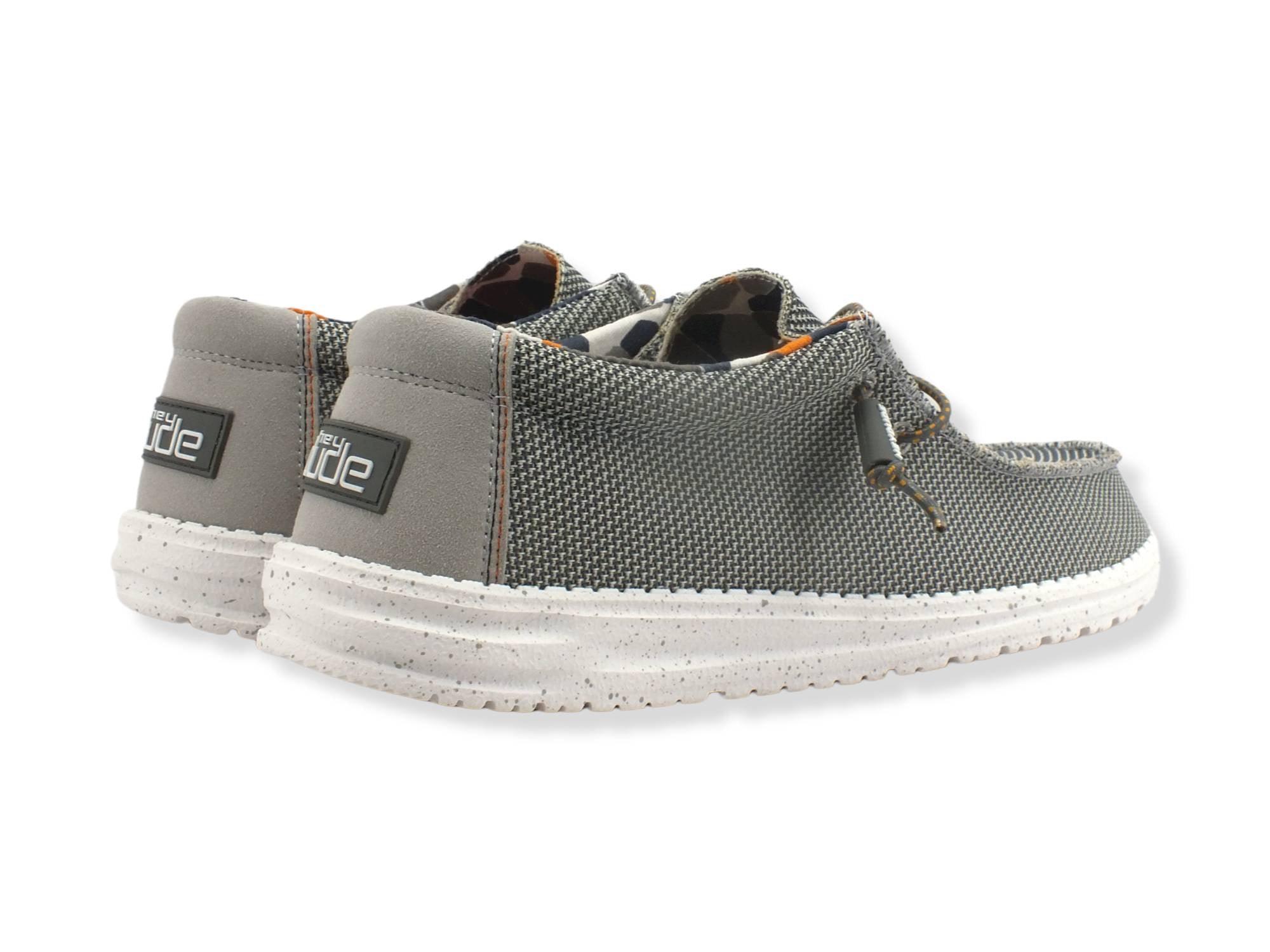 HEY DUDE Sneaker Uomo Wally Sox Scarpa Vela Asphalt 110352167 - Sandrini Calzature e Abbigliamento