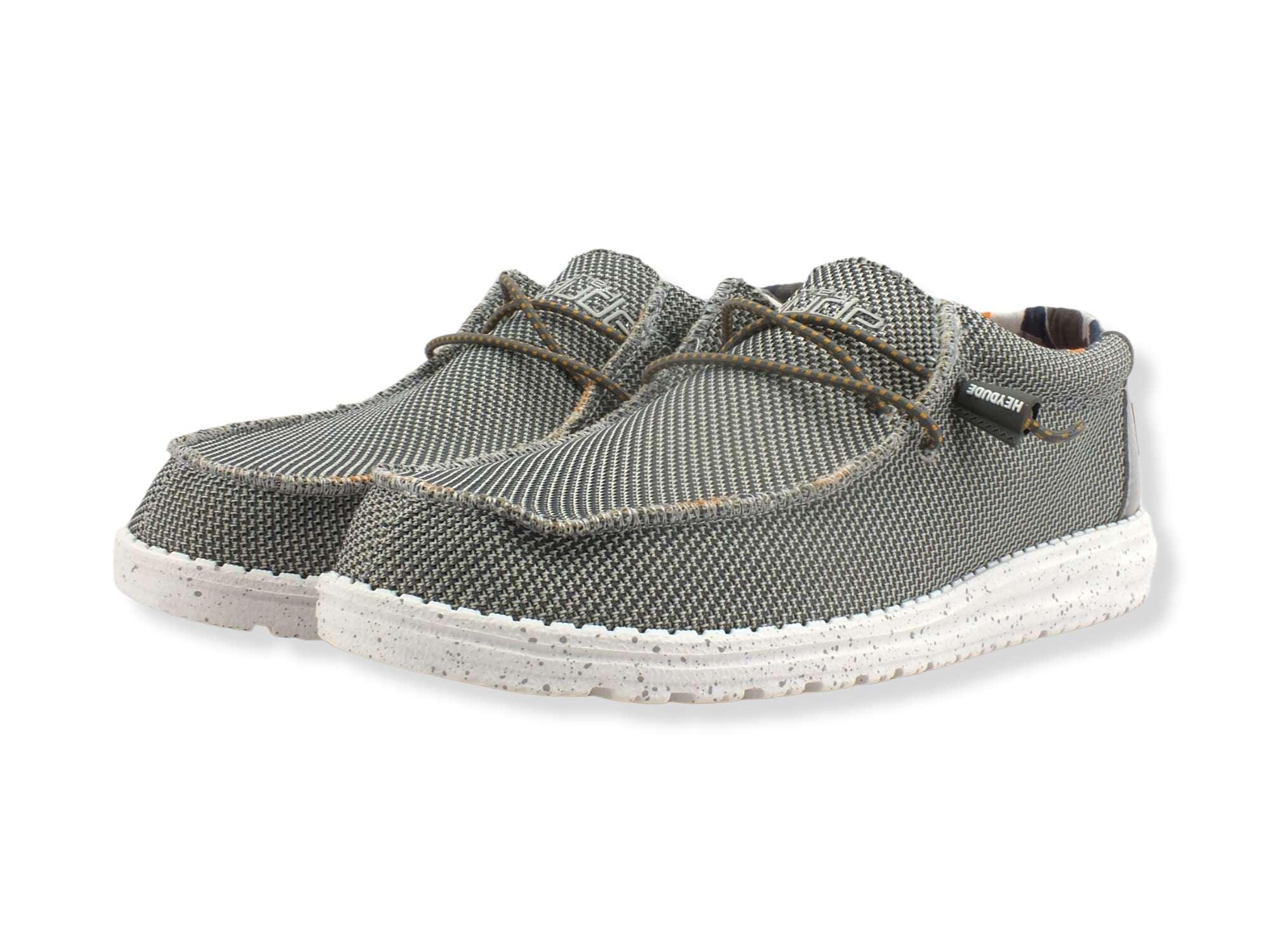 HEY DUDE Sneaker Uomo Wally Sox Scarpa Vela Asphalt 110352167 - Sandrini Calzature e Abbigliamento