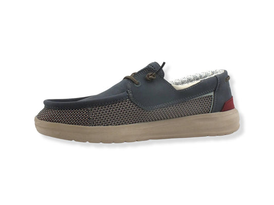 HEY DUDE Sneaker Uomo Welsh Scarpa Vela Grip Deep Blue 112222723 - Sandrini Calzature e Abbigliamento