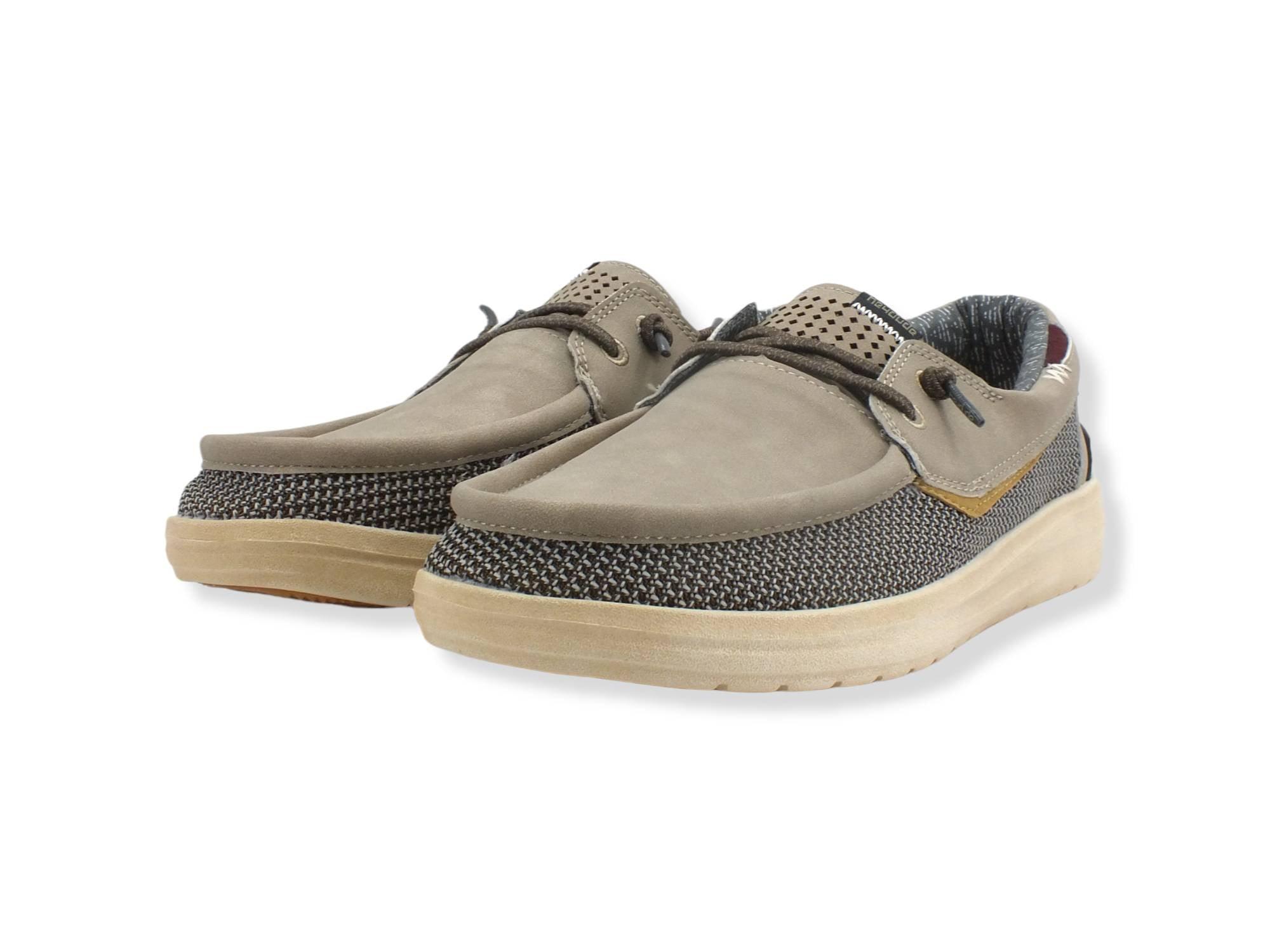 HEY DUDE Sneaker Uomo Welsh Scarpa Vela Grip Sand 112220591 - Sandrini Calzature e Abbigliamento