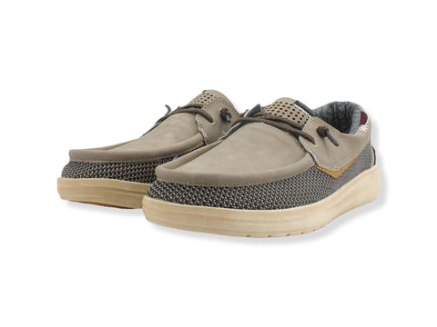 HEY DUDE Sneaker Uomo Welsh Scarpa Vela Grip Sand 112220591 - Sandrini Calzature e Abbigliamento