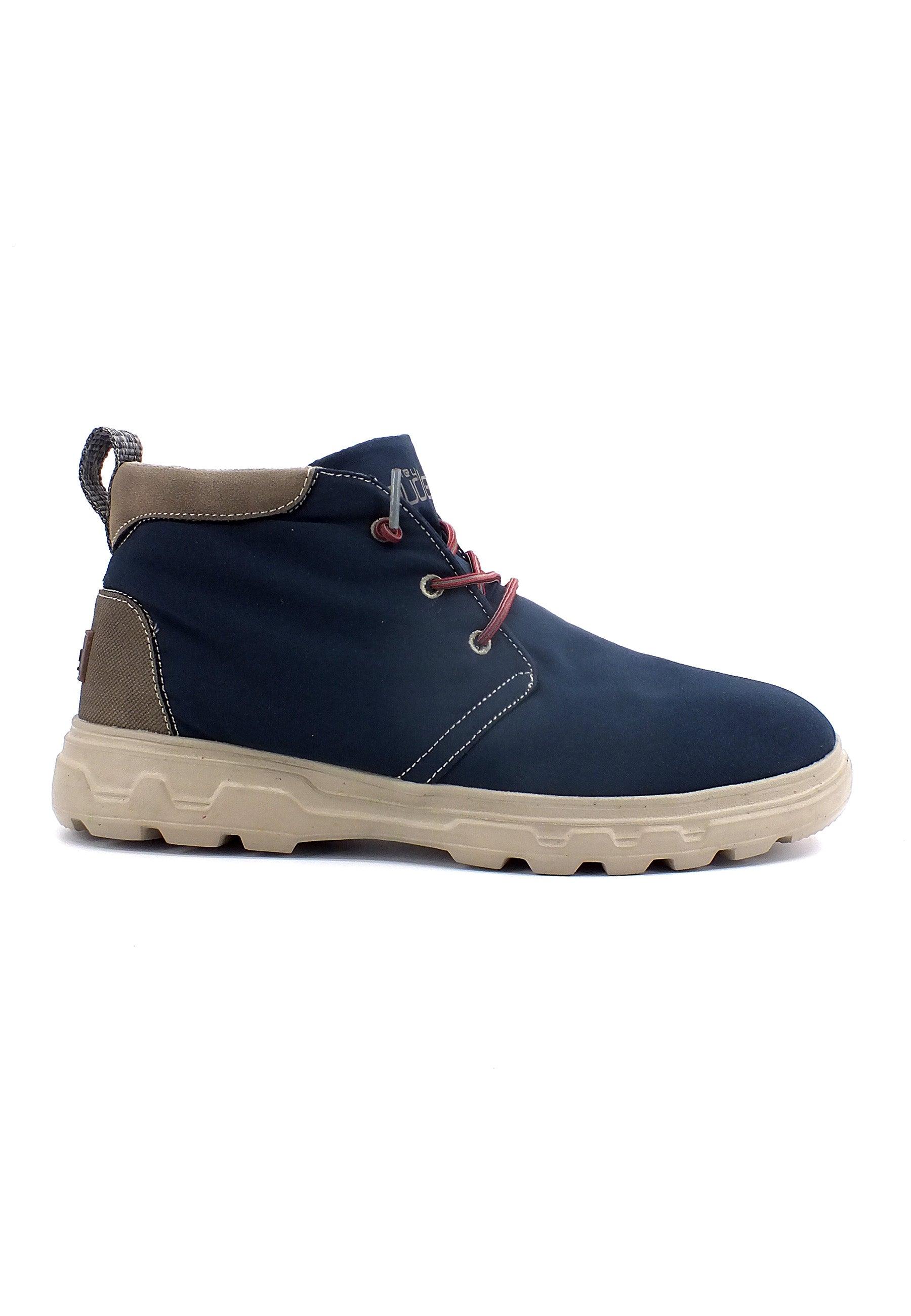 HEY DUDE Spencer Eco Stivaletto Uomo Blu Indigo 112685700 - Sandrini Calzature e Abbigliamento