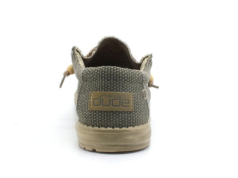 HEY DUDE Wally Braided Scarpa Vela Corda Green Army 110628005 - Sandrini Calzature e Abbigliamento