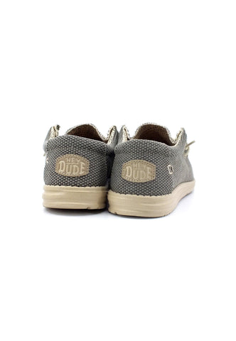 HEY DUDE Wally Braided Sneaker Vela Army 40003-3VE - Sandrini Calzature e Abbigliamento